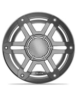 JL Audio M200 Speaker Grille - 6.5" - Grey Sport (Single)