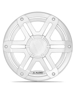 JL Audio M200 Speaker Grille - 7.7" - White Sport (Single)