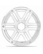 JL Audio M200 Subwoofer Grille - 10" - White Sport (Single)