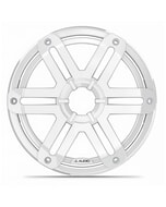JL Audio M200 Subwoofer Grille - 10" - White Sport (Single)