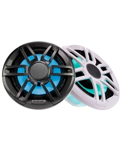Fusion XS-FL65SPGW 6.5" RGB LED Marine Speakers 200W - Sports Grey