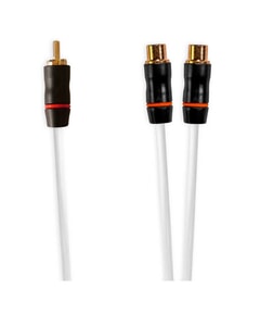Fusion RCA Cables - Male to Dual Female Splitter, 0.9m