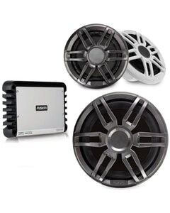 Fusion XS Sport 6.5" Speaker, Amplifier, & Subwoofer Pack (No LED)