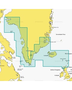 Navionics+ Chart: 20XG - Greenland & Iceland - Compact Flash