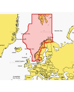 Navionics+ Chart: 49XG - Norway - Compact Flash