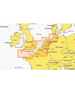 Navionics Platinum+ Large Chart: 25P+ - UK South - Hamburg - SD-Card