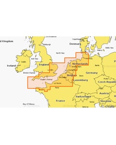 Navionics Platinum+ Large Chart: 25P+ - UK South - Hamburg - SD-Card