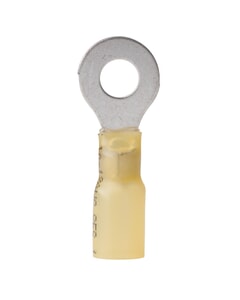 Ancor Heat Shrink Ring Terminals, x25 Pack-12/10AWG (3-5mm²)-1/4" (Ø6,4mm)
