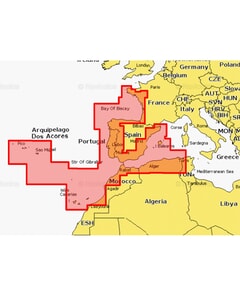 Navionics Platinum+ Large Chart: 31P+ - Iberia - SD-Card