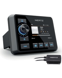 Hertz HMR 20D - IP66 Marine Stereo with Bluetooth and DAB+ Module