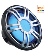 Hertz 500W 10" 4 Ohm HMS RGB LED Marine Subwoofer - Sports Grey