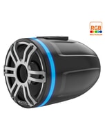 Hertz 400W 8" HTX RGB LED Marine Tower Flat Speakers - Sports Grey