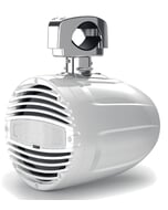 Hertz 200W 8" HTX RGB LED Marine Tower Clamp Speakers - Total White