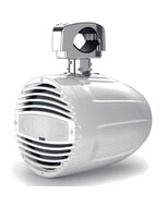 Hertz 200W 8" HTX RGB LED Marine Tower Clamp Speakers - Total White