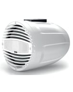 Hertz 200W 8" HTX RGB LED Marine Tower Flat Speakers - Total White