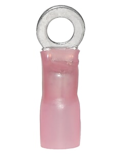 Ancor Heat Shrink Ring Terminals, x25 Pack-8AWG (8mm²)-1/4" (Ø6,4mm)