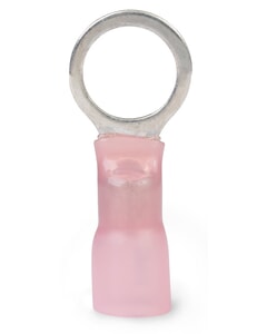 Ancor Heat Shrink Ring Terminals, x25 Pack-8AWG (8mm²)-1/2" (Ø10,3mm)