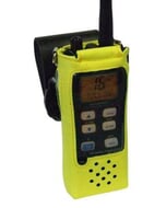 ICOM M71 M73 Belt Case with shoulder strap hi vis