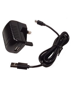 ICOM M25 USB Charger UK 3pin - 5v/1A with micro USB Lead