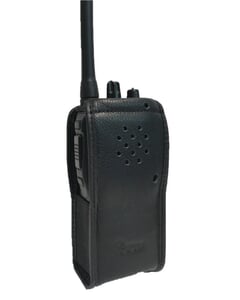 ICOM Leather Carry Case for Icom F12/F22 handheld VHF/UHF Radios