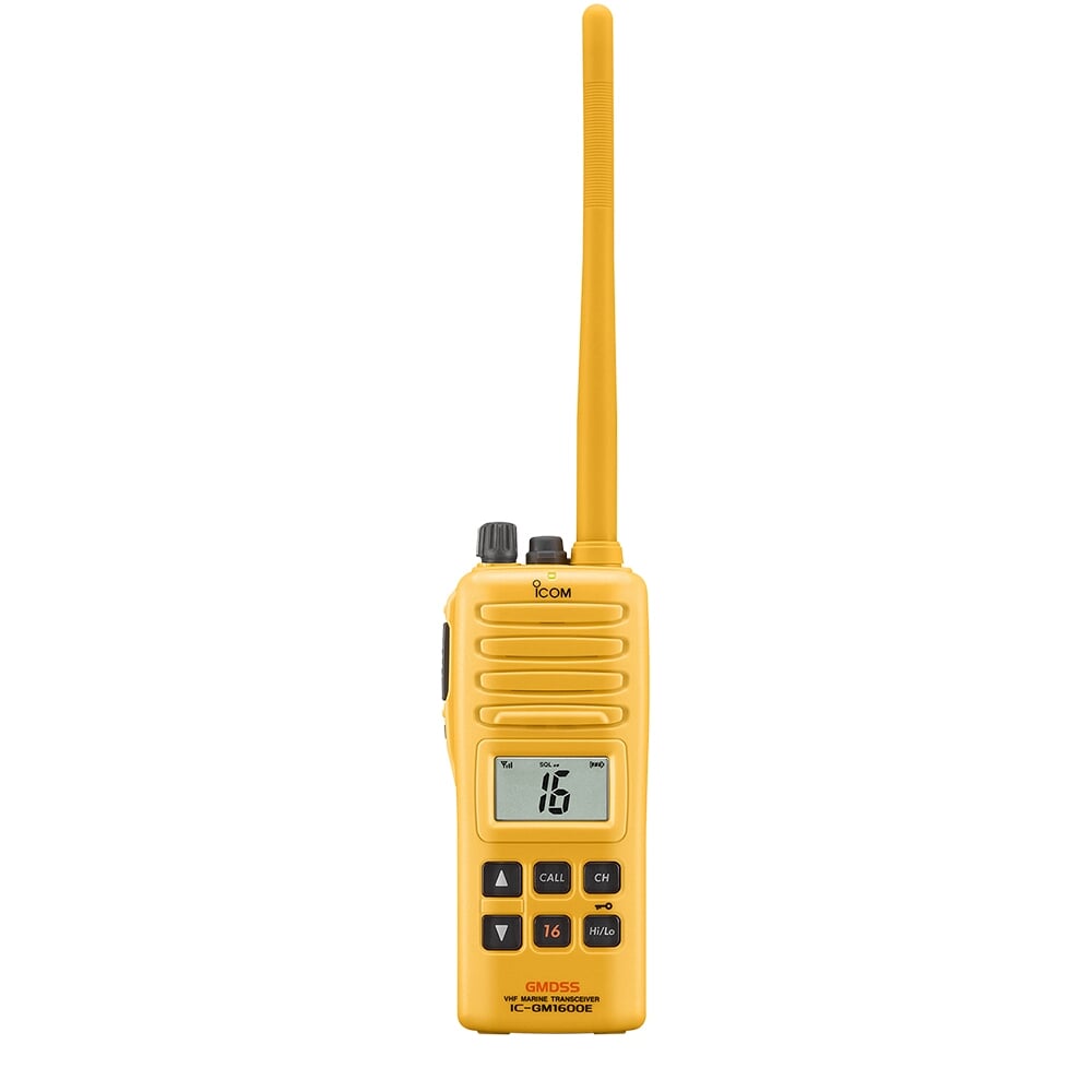 ICOM IC-GM1600E GMDSS Survival Craft VHF Handheld Radio MED pack