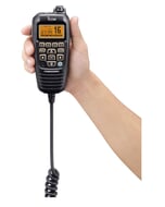 Icom HM195B Command Mic Black - Orange LCD for M506/GE and M400BB