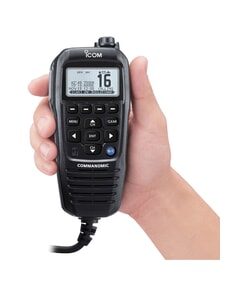 ICOM HM195G Command Mic Black -White LCD for M423GE