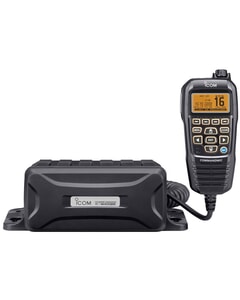 Icom M400BBE Black Box VHF/DSC with HM195G Command Mic & GPS Antenna