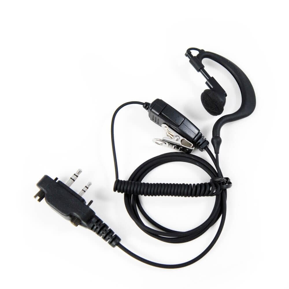 Icom PRO-P232LA D-shell with Mic/PTT for use with IC-F2000/F2100D/F29SR etc
