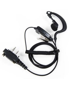 Icom PRO-P232LA D-shell with Mic/PTT for use with IC-F2000/F2100D/F29SR etc
