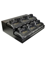 Icom UK 6 Way Charger with BC210 for M73