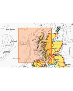 Navionics Platinum+ Chart: 396 - Scotland West - SD-Card