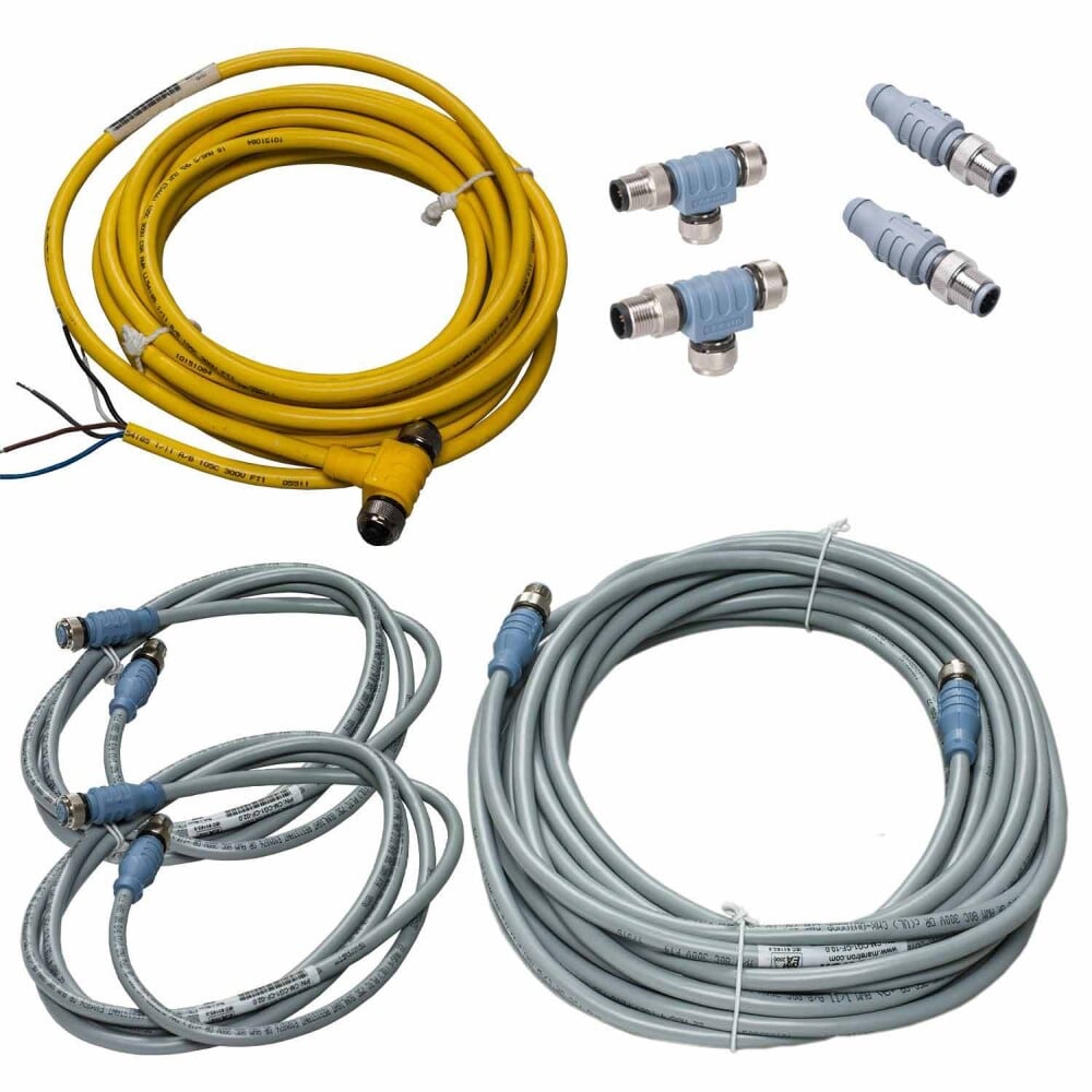 Maretron Powertap 2 Male Terminators 2 Tees 2 2m 1 10m Micro Cables ...