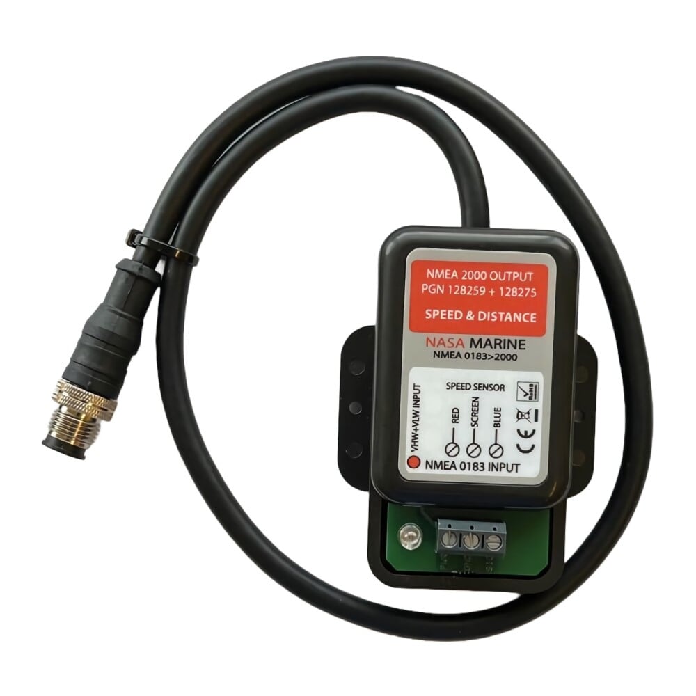 Nasa NMEA 0183 to NMEA 2000 Speed Log Converter | Sealutions Marine