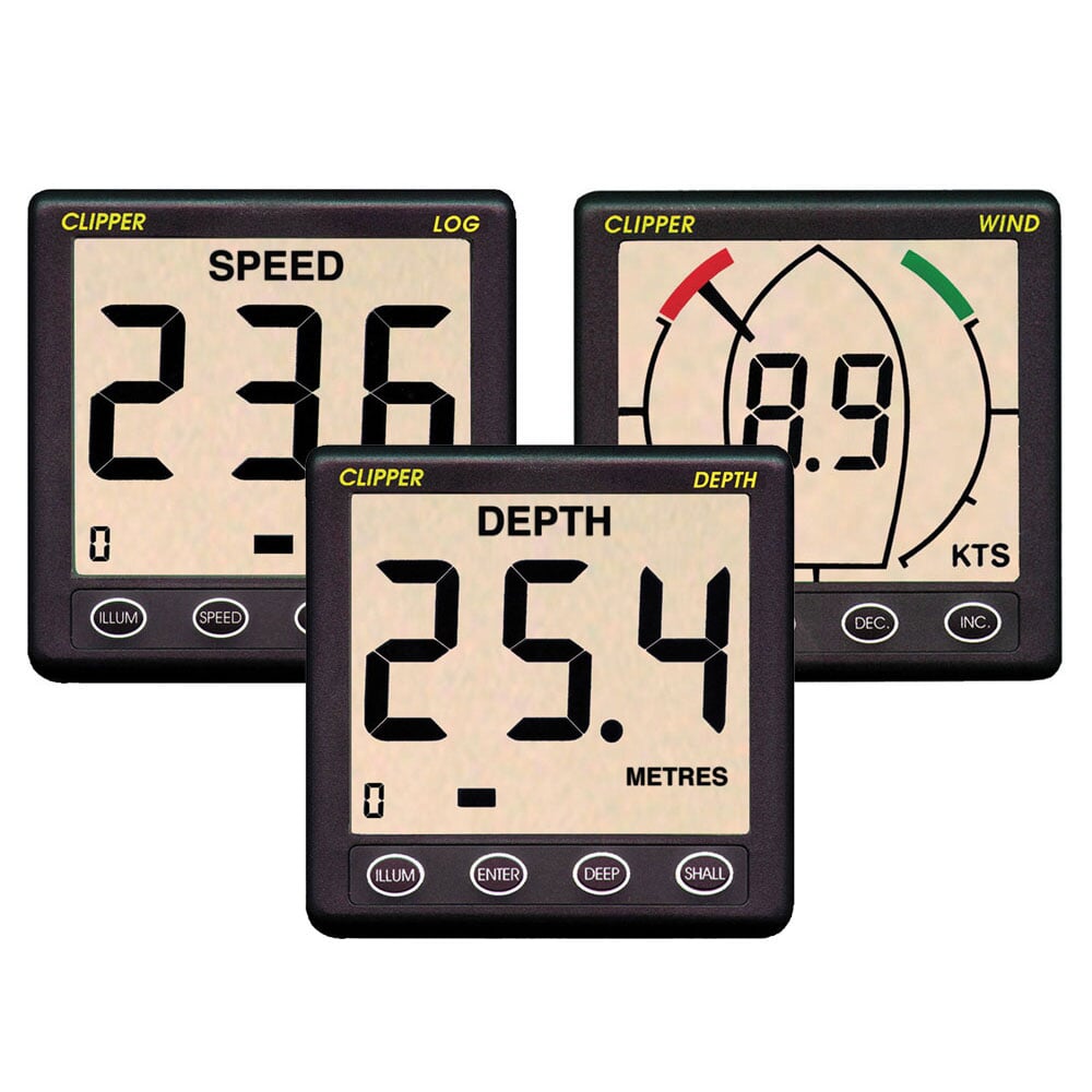 NASA Clipper Depth, Clipper Log and Clipper Wind Pack V2 Sealutions