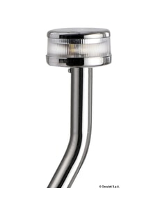 Osculati Evoled Smart 360 Angular SS Pole - 60cm 360° White