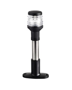Osculati Compact Stainless Steel Halogen Light Pole - 20cm 360° White