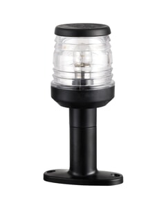 Osculati Classic LED Black Mooring Light With Base - 360° White