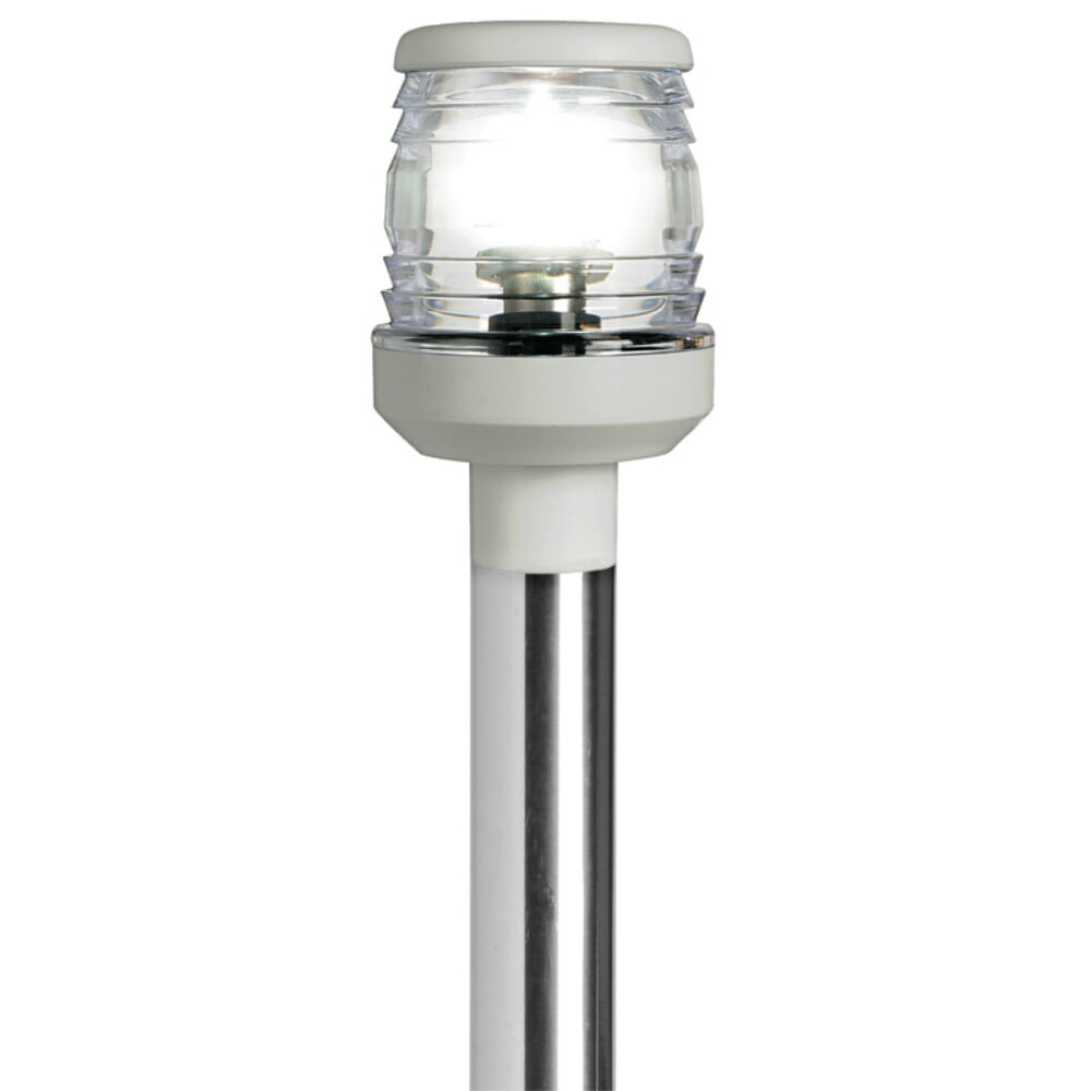 Osculati Pull-Out LED Pole Light with Flag Eyelets - 100cm 360° White