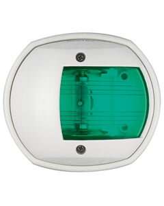 Osculati White Classic 12 Navigation Light - 112.5° Starboard