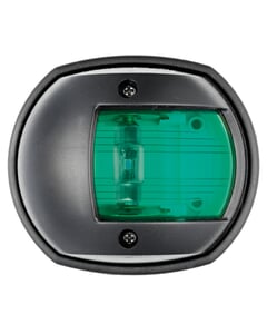 Osculati Black Compact 12 LED Navigation Light - 112.5° Starboard
