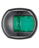 Osculati Black Compact 12 LED Navigation Light - 112.5° Starboard