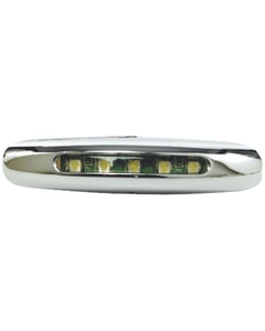 Osculati Chrome 5-LED Courtesy Light - White