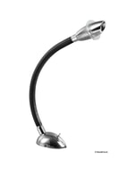 Osculati Black Leather Covered Articulated Spotlight