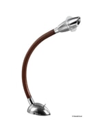 Osculati Brown Leather Covered Articulated Spotlight