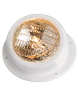 Osculati White ABS Inclined Watertight Platform Light - 24V