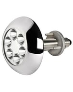 Osculati 114mm Round Stud Mount Underwater LED Light - Blue