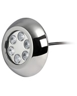 Osculati 114mm Round Screw In Underwater LED Light - Blue