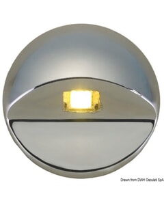 Osculati Alcor Ambient LED Light Recess Mounting - White