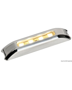 Osculati AISI304 SS LED Courtesy Front Light - Blue